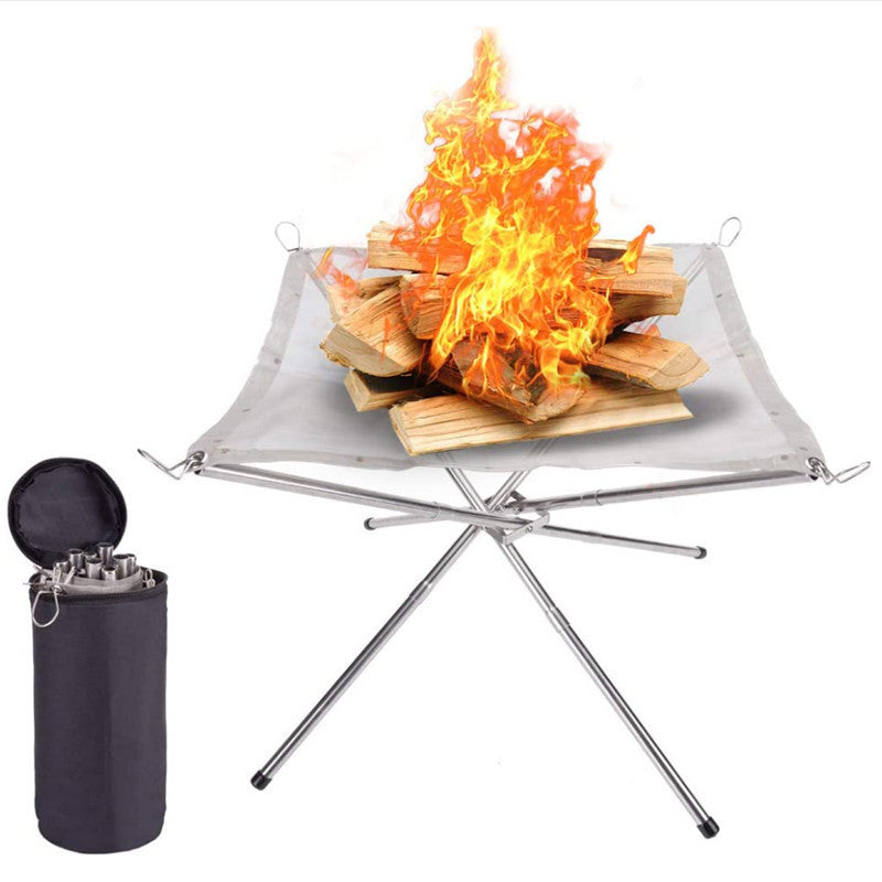 Foldable Mesh Fire Pit